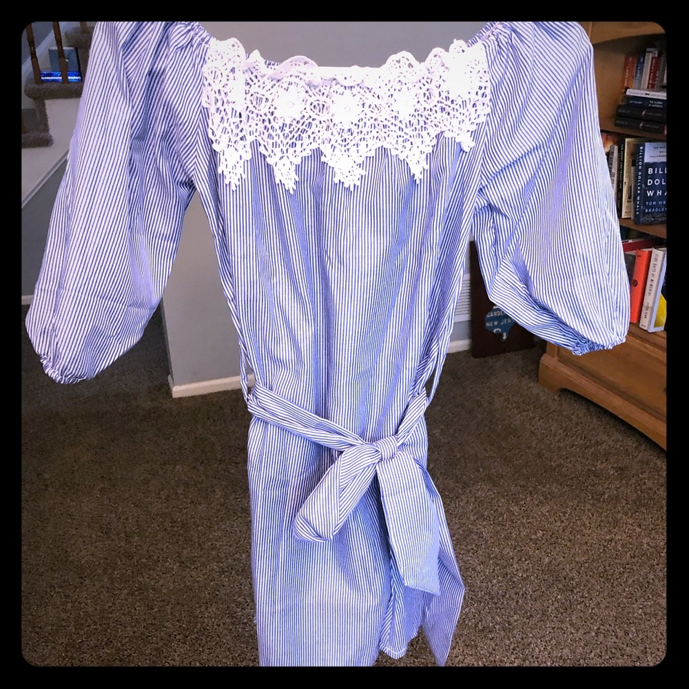 Seersucker summer dress